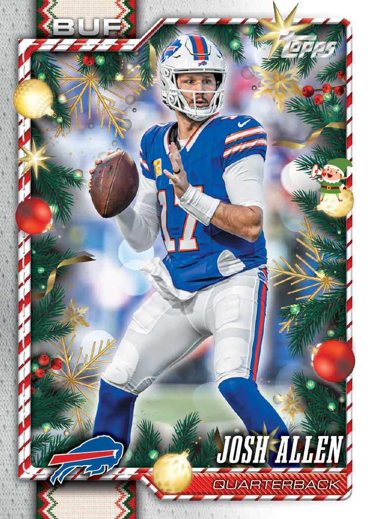 2026 Topps Holiday Football Mega Box - Miraj Trading