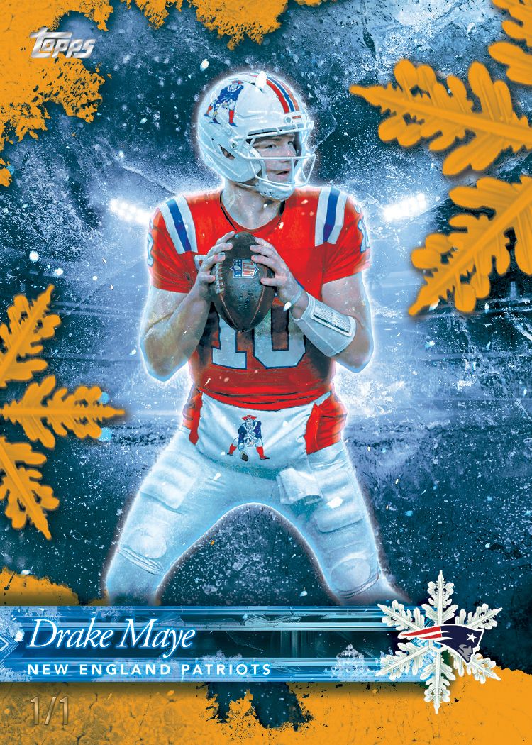 2026 Topps Holiday Football Mega Box - Miraj Trading
