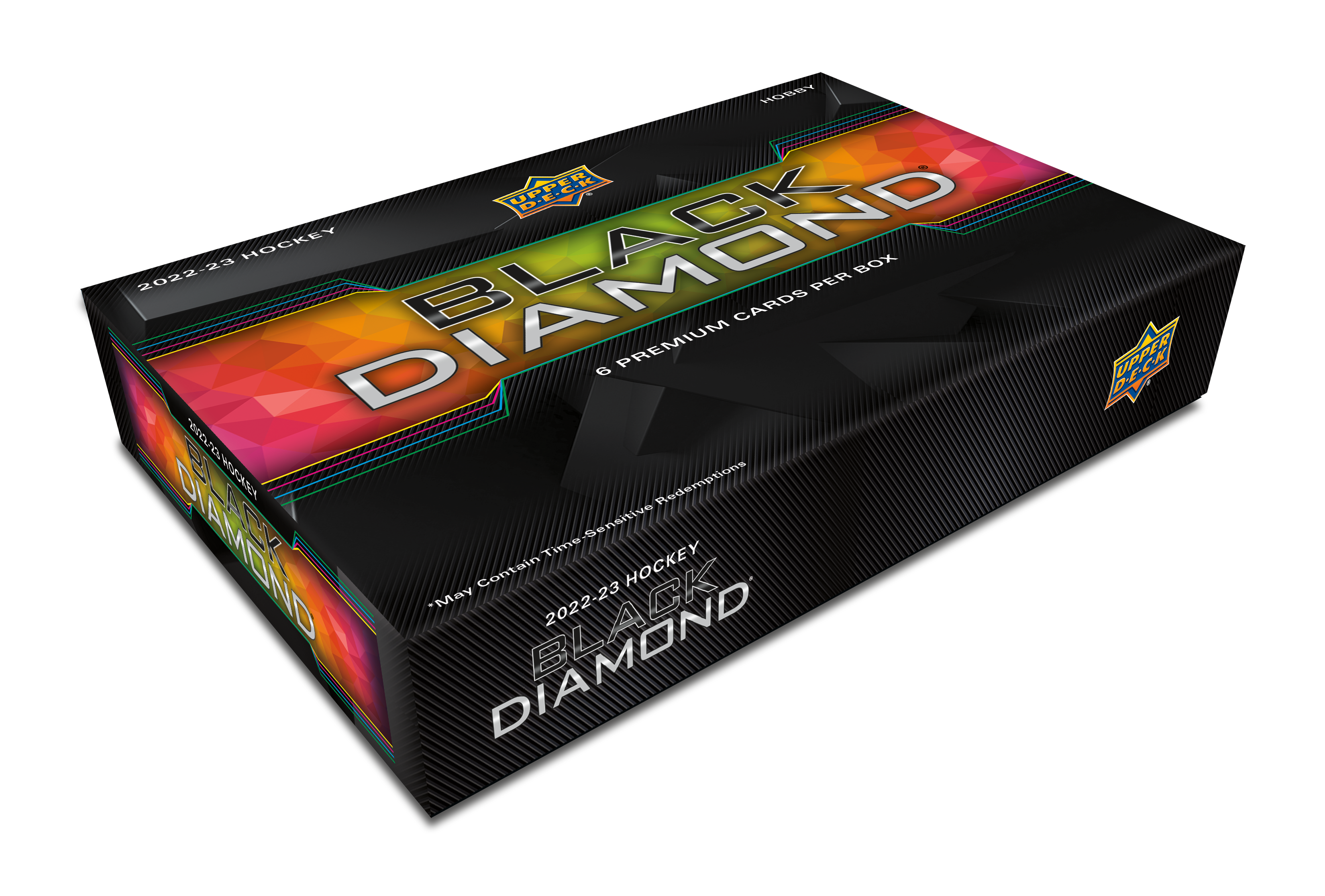2022-23 Upper Deck Black Diamond Hockey Hobby Box Master Case (Case of 10 Boxes) (Pre-Order) - Miraj Trading