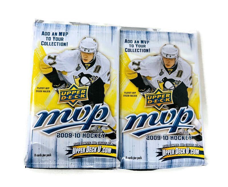 2009-10 Upper Deck MVP Hockey Packs (Lot of 5 Packs) - Miraj Trading