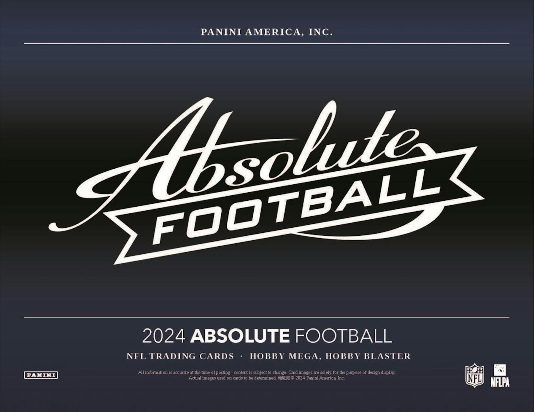 2024 Panini Absolute Football Hobby Mega Box - Miraj Trading