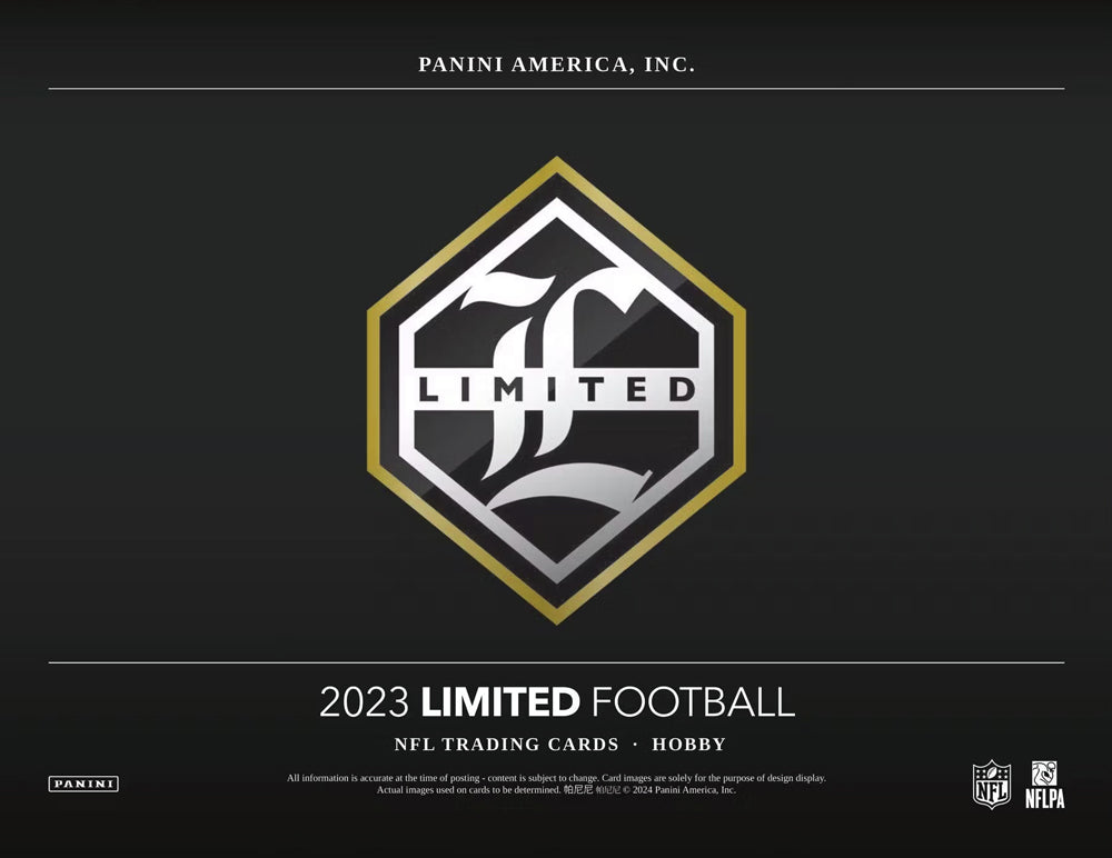 2023 Panini Limited Football Hobby Box - Miraj Trading