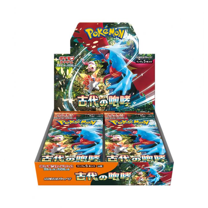 Pokemon Scarlet and Violet Ancient Roar Booster Box - Japanese - Miraj Trading