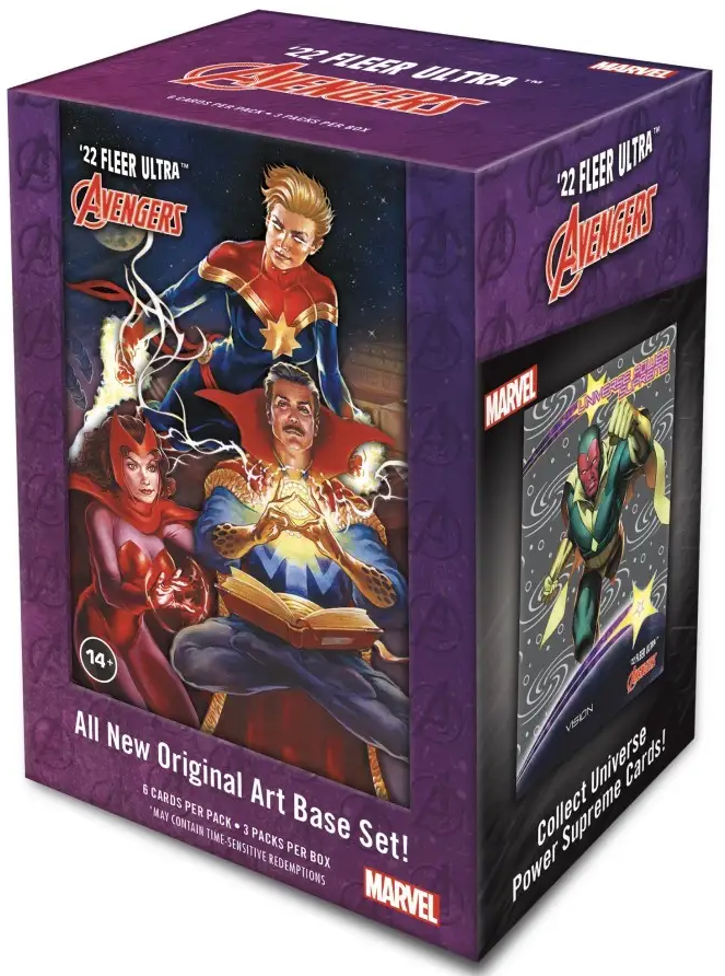 2022 Marvel Fleer Ultra Avengers Blaster Box (Pre-Order) - Miraj Trading