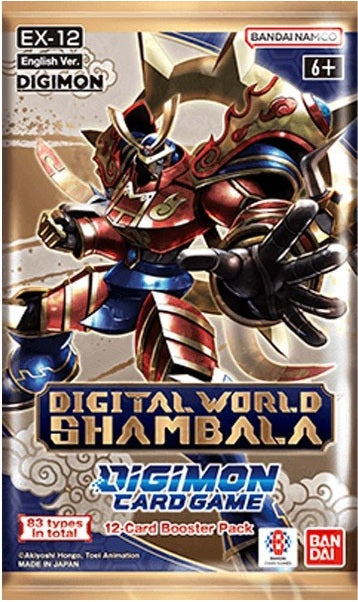 Digimon CG EX12 Digital World Shambala Extra Booster Box - Miraj Trading
