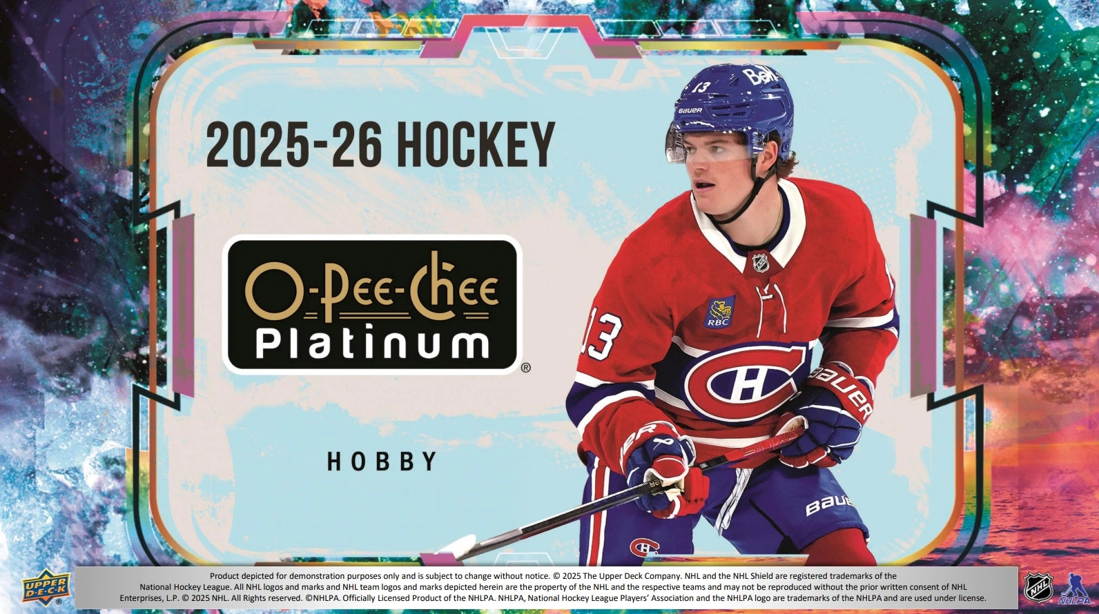 2025-26 Upper Deck O-Pee-Chee Platinum Hockey Hobby Case (Case of 8 boxes) (Pre-Order) - Miraj Trading