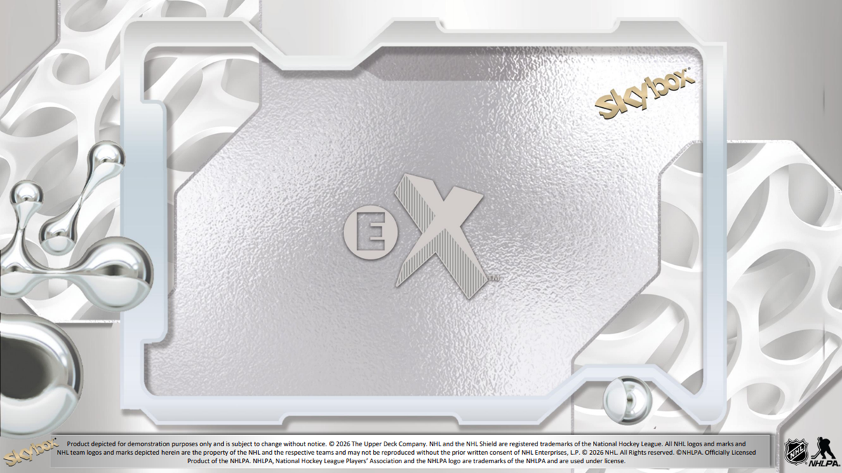 2026-27 Upper Deck E-X Hockey Hobby Case (Case of 10 Boxes)(Pre-Order) - Miraj Trading