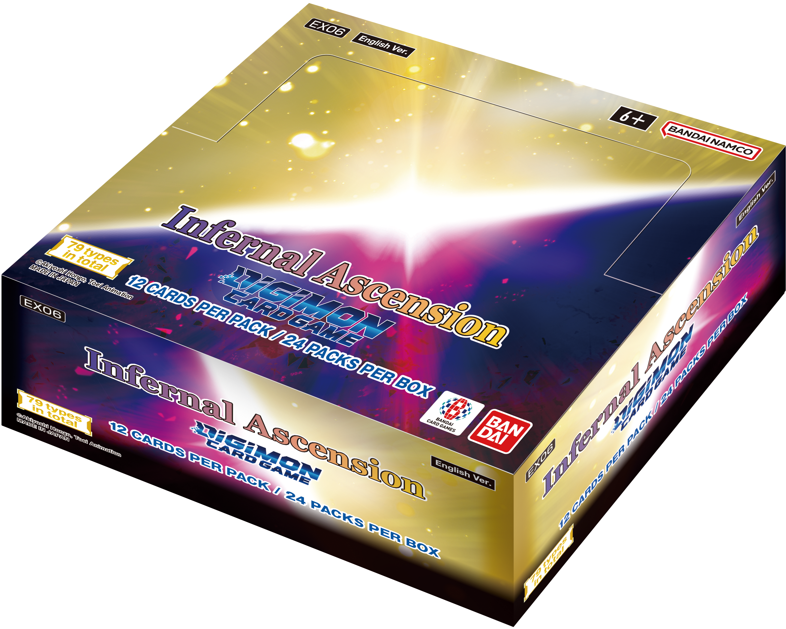 Digimon Card Game Infernal Ascension Booster Box (Pre-Order) - Miraj Trading