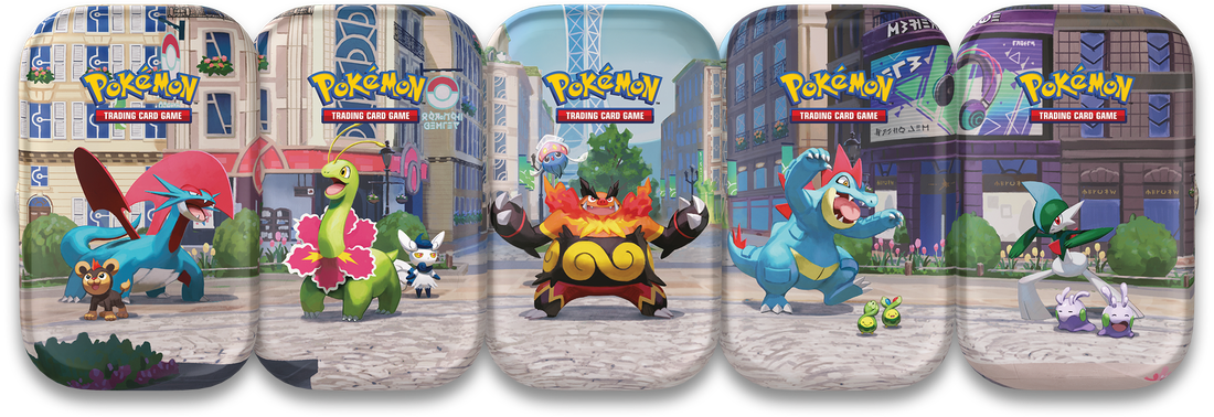 Pokemon Luminose City Mini Tin (Pre-Order) - Miraj Trading