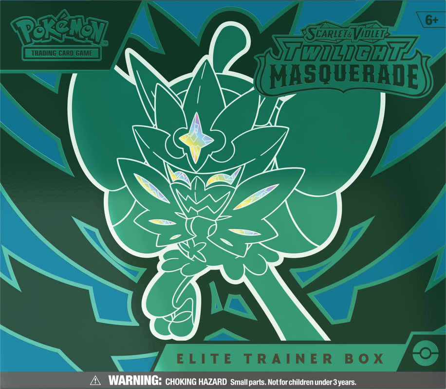 Pokemon Scarlet And Violet Twilight Masquerade Elite Trainer Box (Pre-Order) - Miraj Trading
