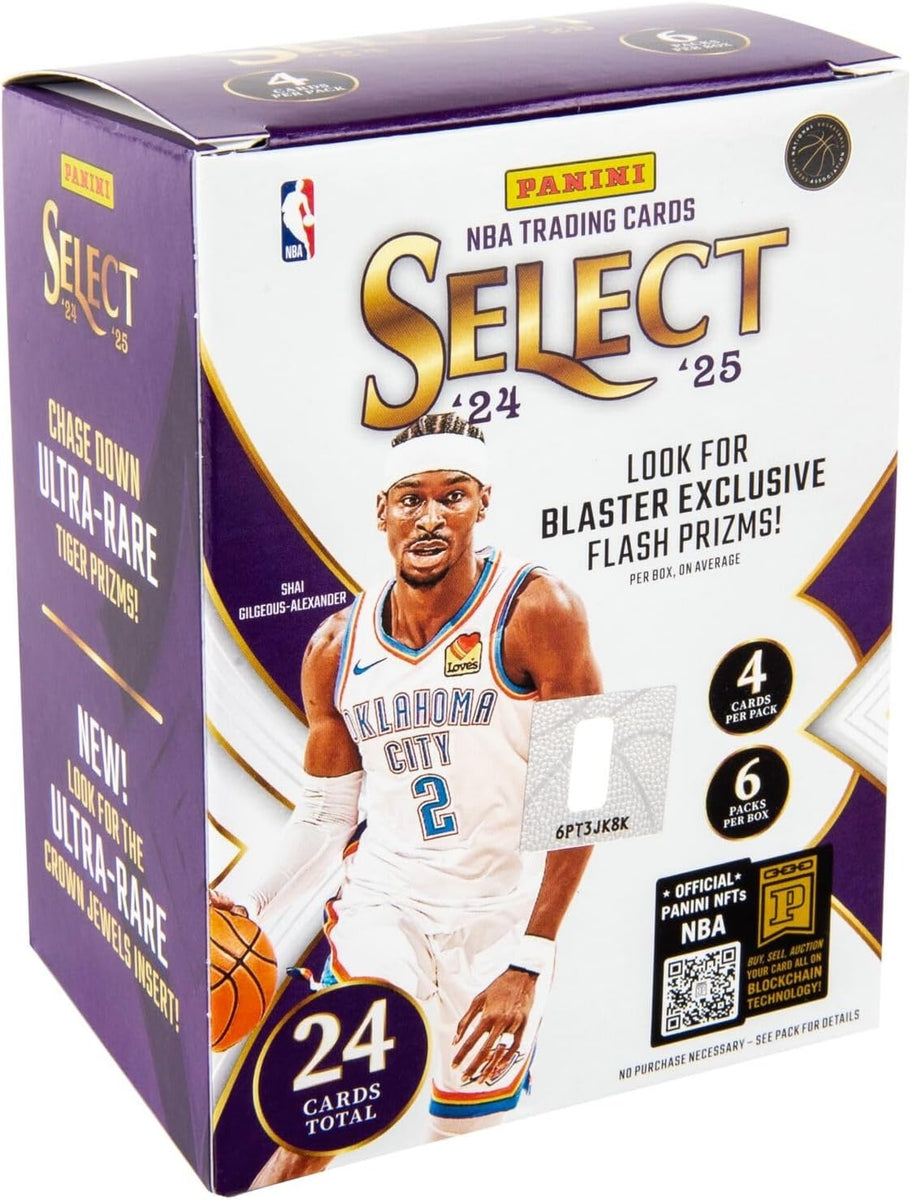 nba booster box 2024-25 Panini NBA Hoops Blaster Box