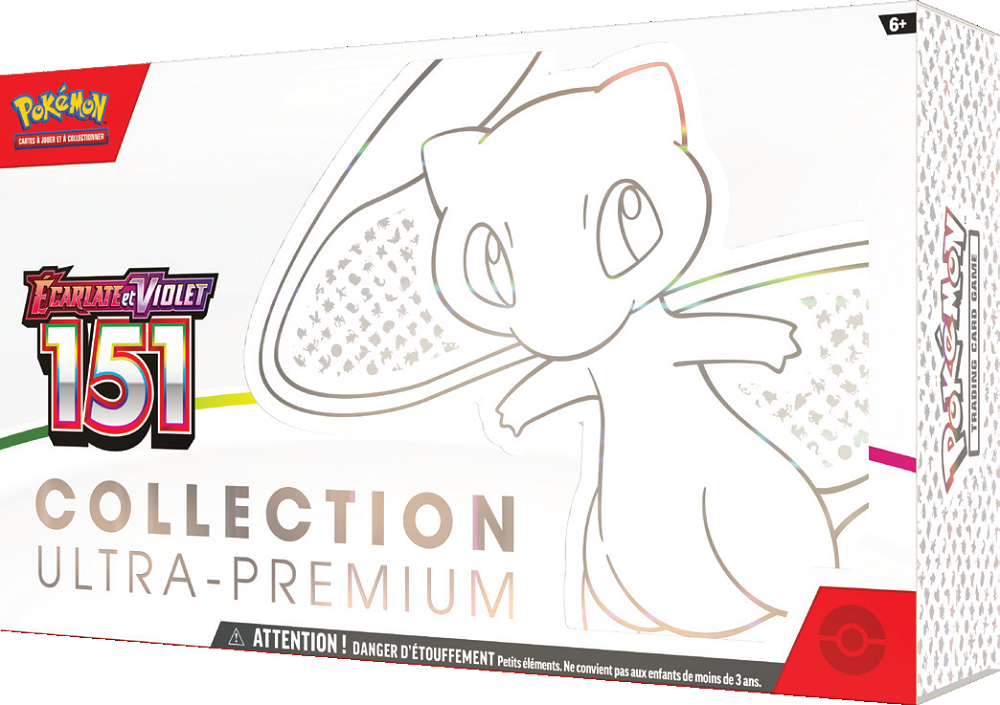 Pokemon Écarlate et Violet 151 Ultra Boîte de Collection Premium - Miraj Trading