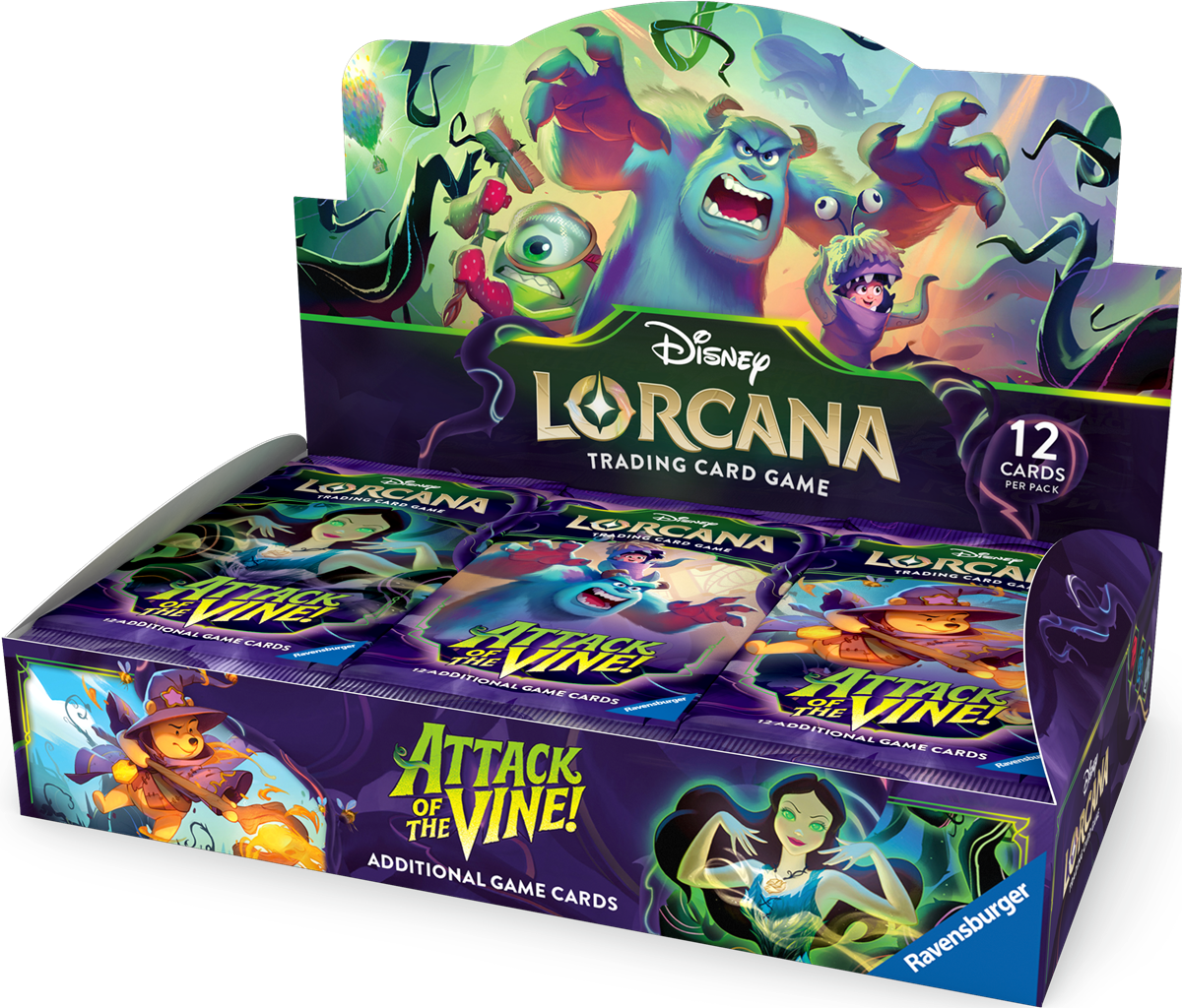 Disney Lorcana Attack of the Vine! Booster Box (Pre-Order) | Miraj