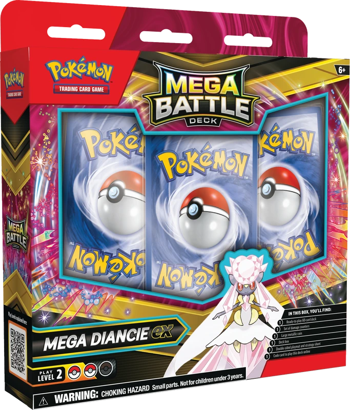 Pokemon Mega Battle Deck Diancie EX (Pre-Order) - Miraj Trading