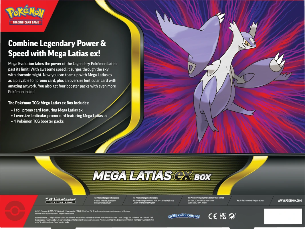 Pokemon Mega Latias Ex Box (French) ( Pre-Order) - Miraj Trading