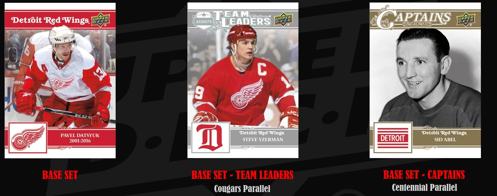 2025-26 Upper Deck Detroit Red Wings Centennial Hobby Tin Case (Case of 16 tins) (Pre-Order) - Miraj Trading