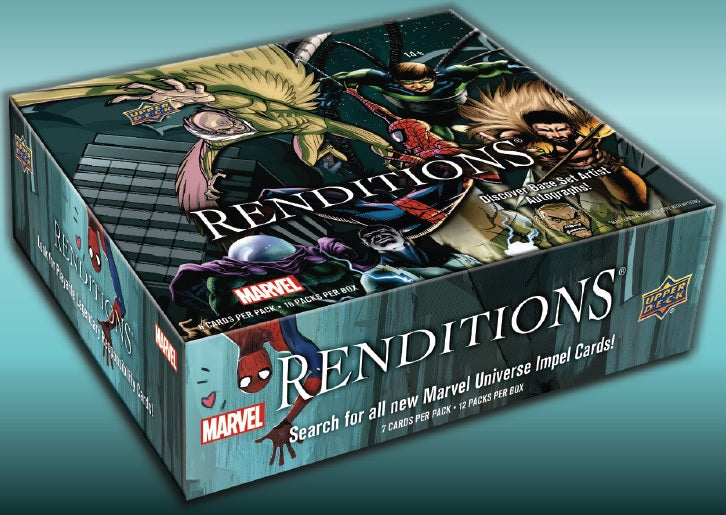 2024 Upper Deck Marvel Renditions Spider-Man Hobby Box | Miraj Trading