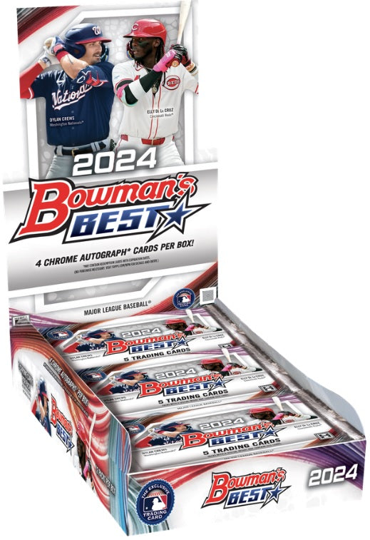 2024 Topps Bowman Best Baseball Hobby Box - Miraj Trading
