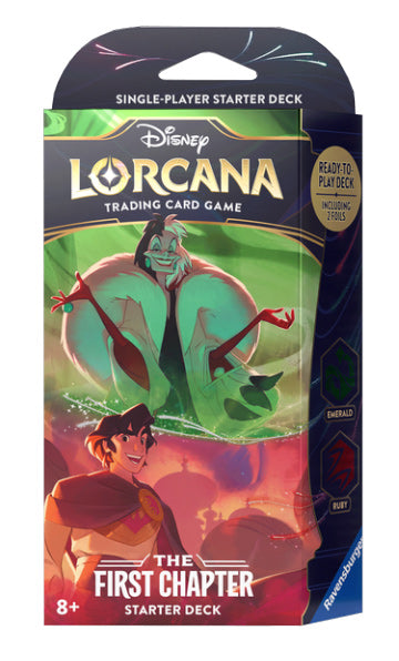 Disney Lorcana: The First Chapter - Starter Deck (Set of 3) - Miraj Trading