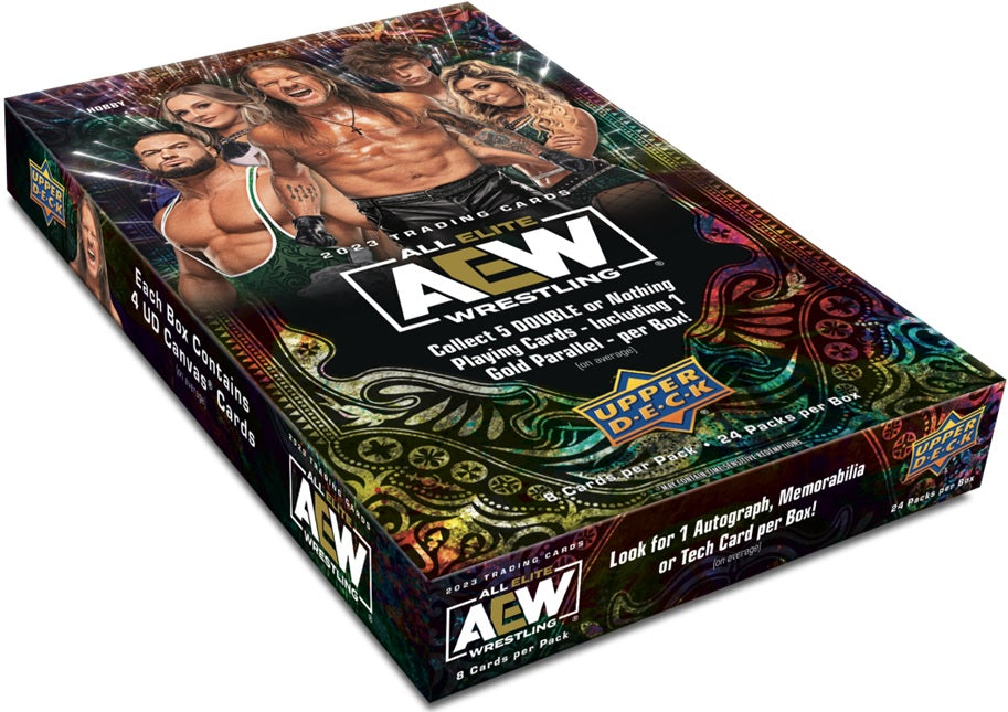 2023 Upper Deck AEW All Elite Wrestling Hobby Box (Pre-Order) - Miraj Trading
