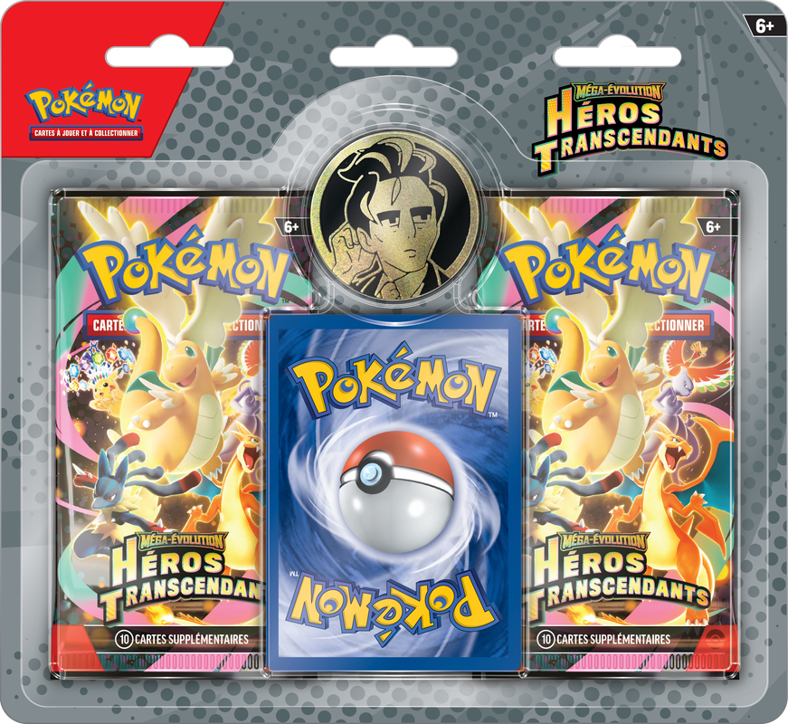 Pokemon Ascended Hero 2 Pack Blister Collection (French)(Pre-Order)