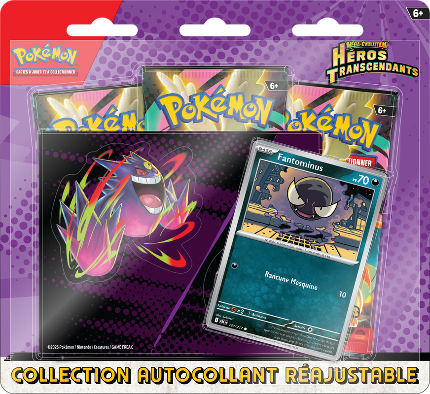 Pokemon Ascended Hero Tech Sticker Collection Blister (French) (Pre-Order)
