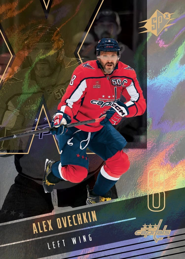 2025-26 Upper Deck SPX Hockey Hobby Master Case (Case of 20 Boxes) (Pre-Order) - Miraj Trading