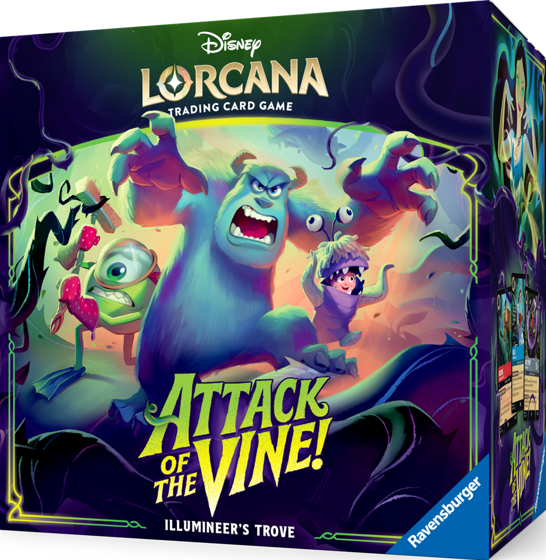 Disney Lorcana Set 13 Attack of the Vine! Illumineer's Trove Box (Pre-Order) - Miraj Trading