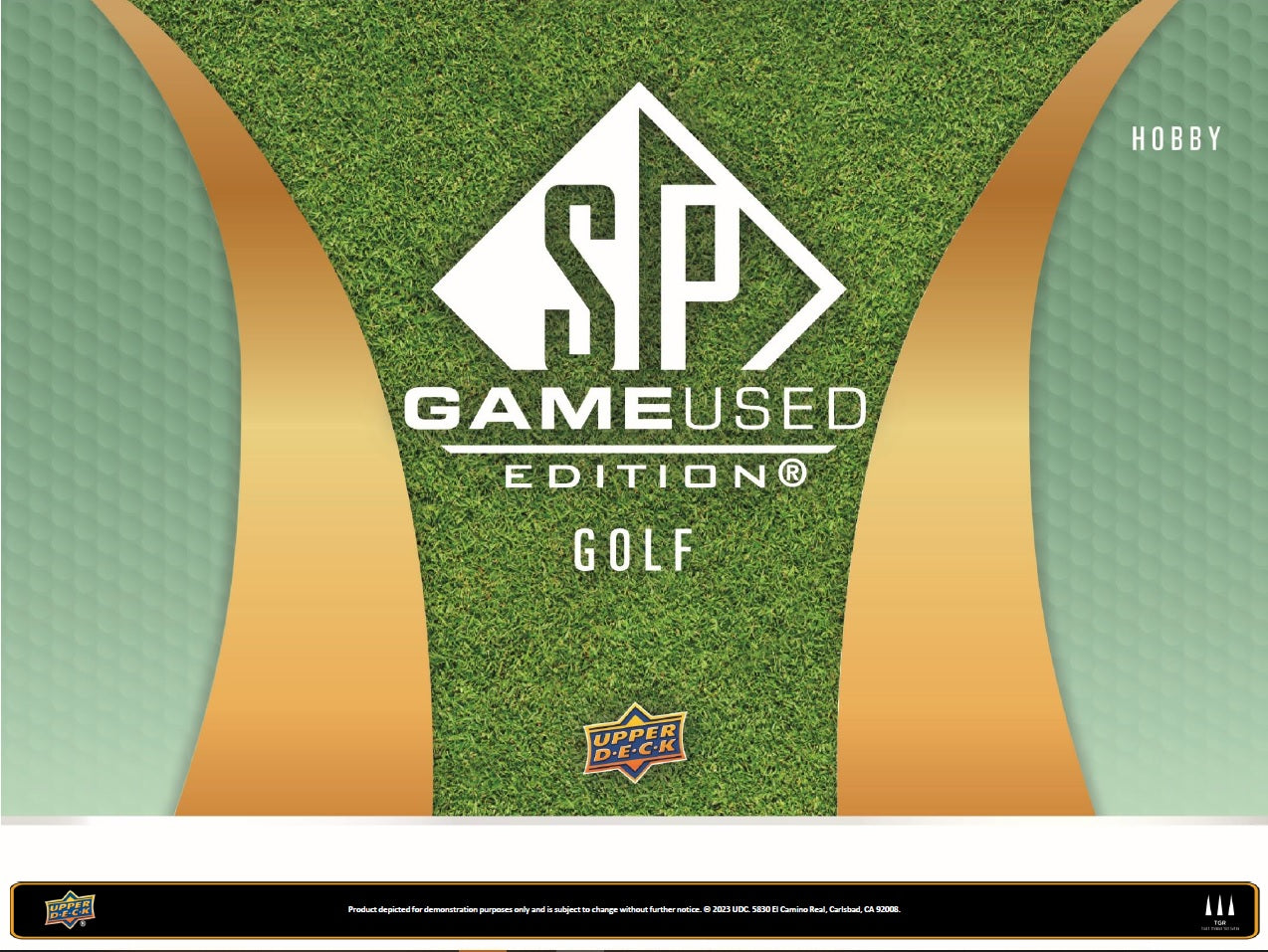 2024 Upper Deck SP Game Used Golf Hobby Box (Pre-Order) - Miraj Trading