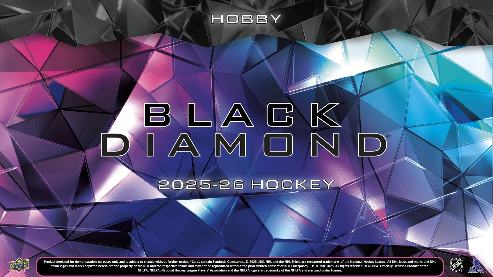 2025-26 Upper Deck Black Diamond Hobby Master Case (Master case of 10 boxes) (Pre-Order) - Miraj Trading