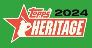2024 Topps Heritage Baseball Hobby Box (Pre-Order) - Miraj Trading