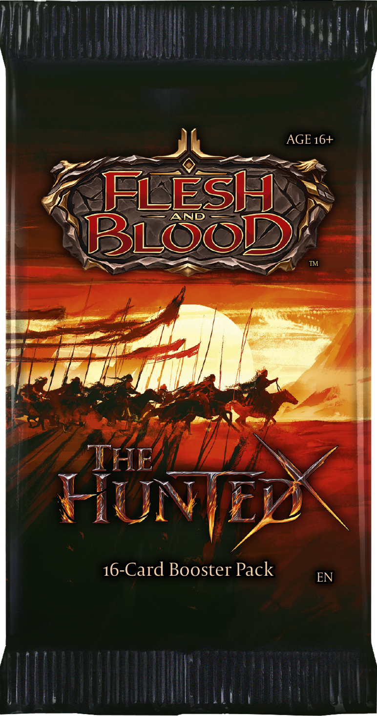 Flesh And Blood The Hunter Booster Box (Pre-Order) - Miraj Trading