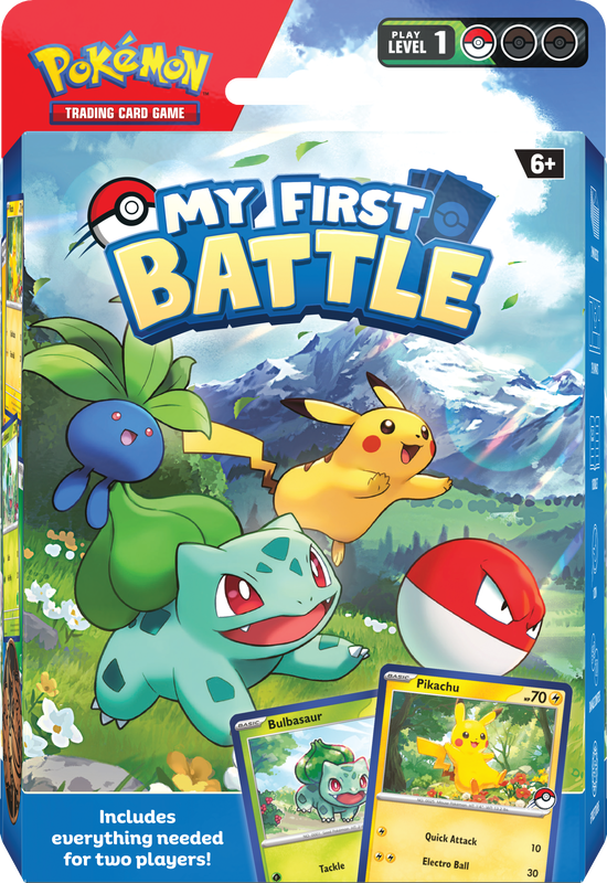 Pokemon - First Battle - Bulbasaur And Pikachu (Pre-order) - Miraj Trading