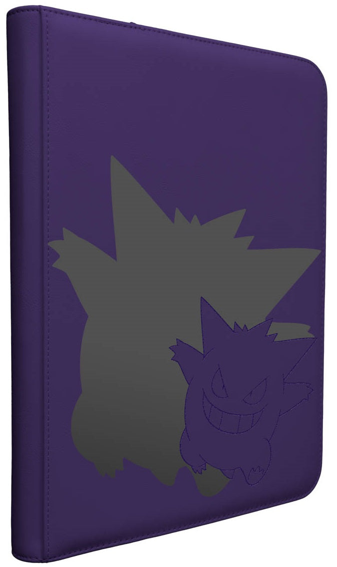 Ultra PRO 9-Pocket Pokemon Elite Series Gengar Zip Binder (OVERSIZE ITEM) - Miraj Trading