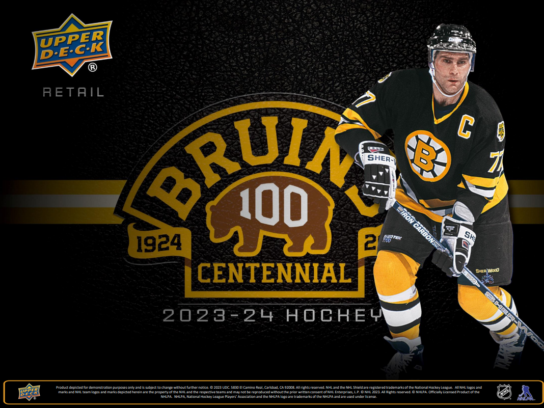 2023-24 Upper Deck Boston Bruins Centennial Hockey Set Box(Pre-order) - Miraj Trading