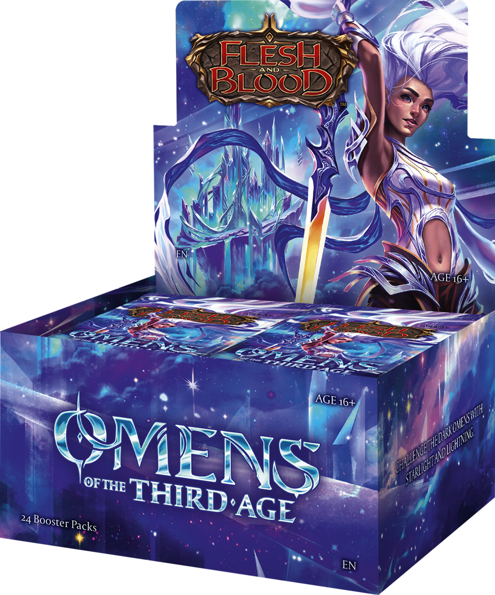 Flesh And Blood Omens Of The Third Age Booster Box (Pre-Order) - Miraj Trading