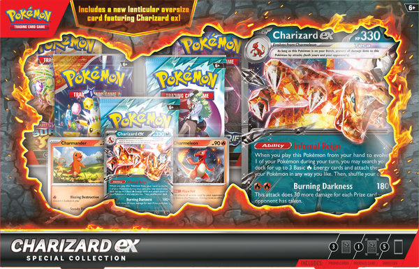 Pokemon Charizard EX Special Collection Box