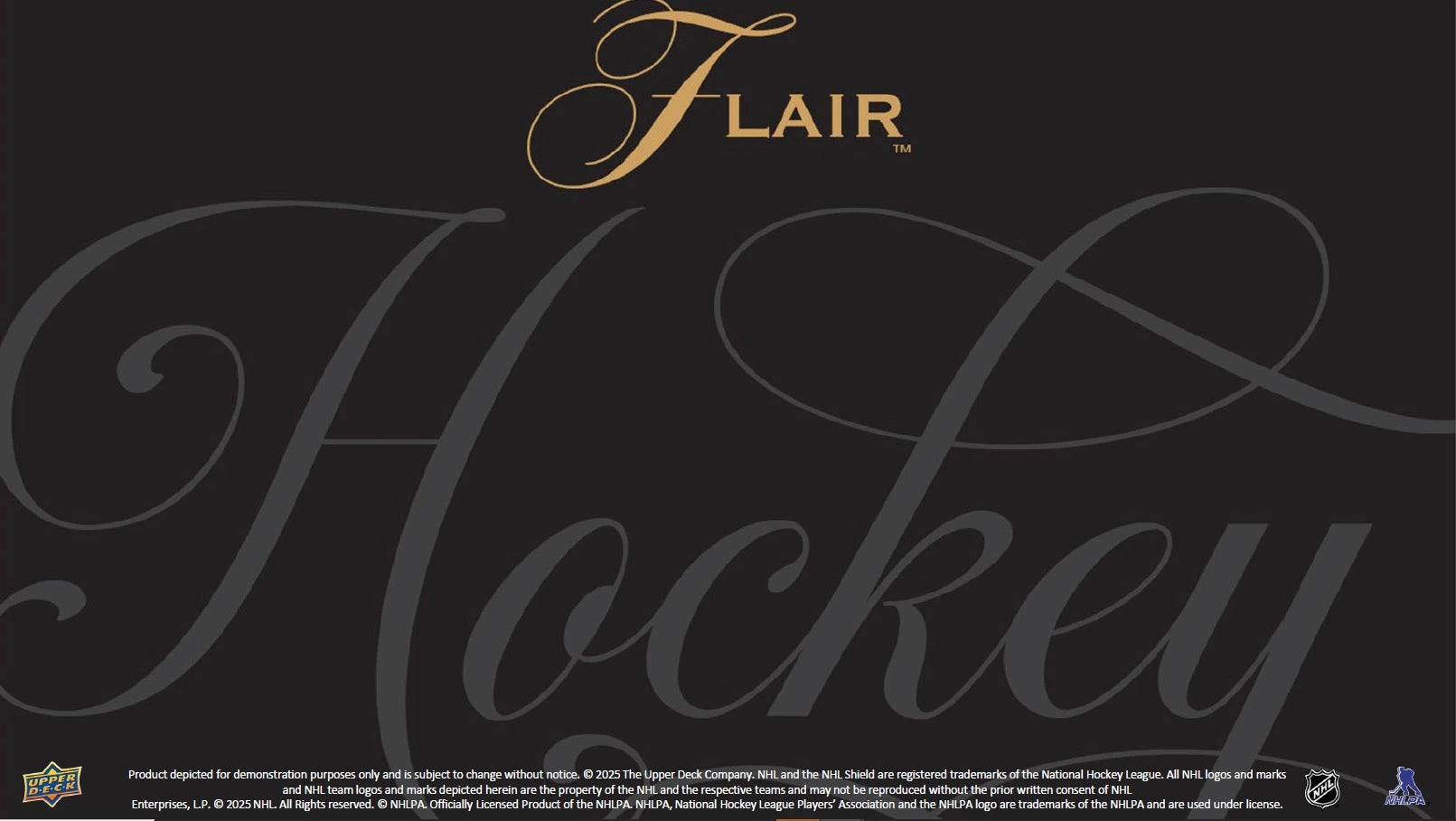 2025-26 Upper Deck Flair Hockey Hobby Case (Case of 10 Boxes) (Pre-Order) - Miraj Trading