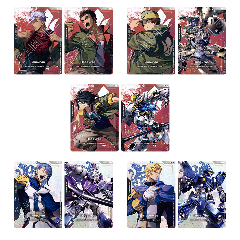 Gundam Card Game Premium Accessory Set Mobile Suit Gundam Iron-Blooded Orphans (Pre-Order) - Miraj Trading