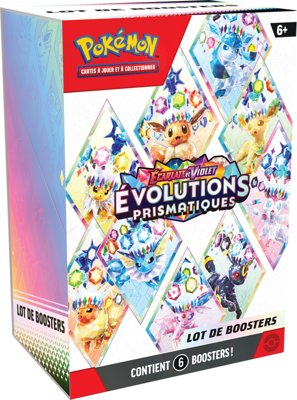 Pokemon Prismatic Evolutions Booster Bundle (French) - Miraj Trading