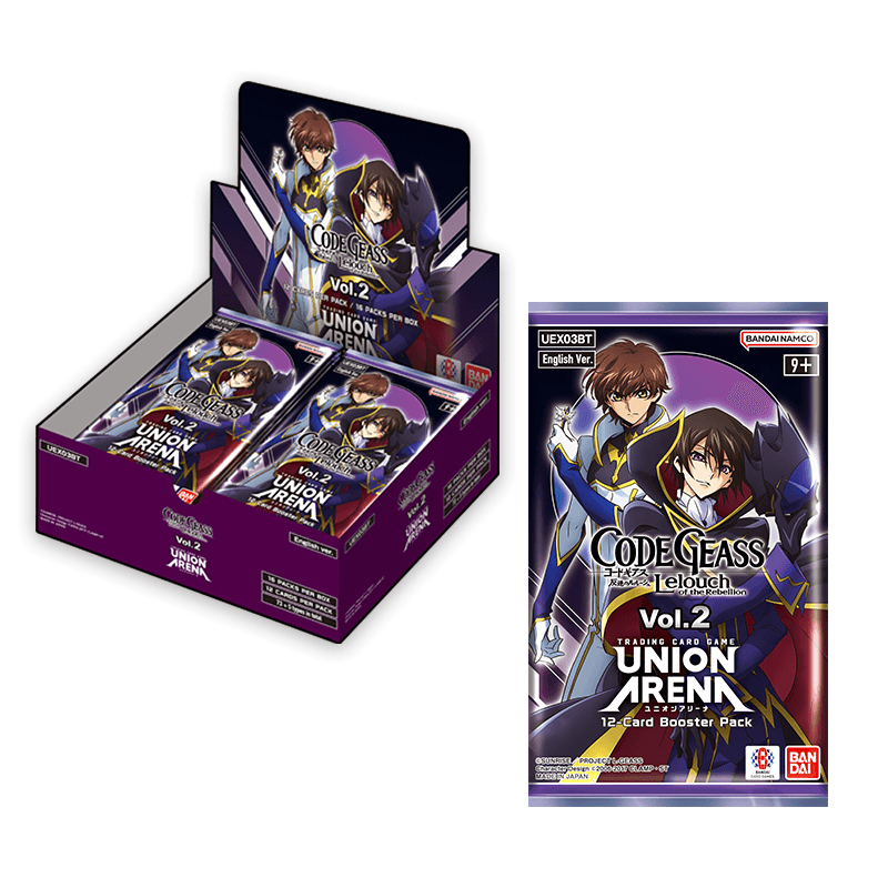 Union Arena Code Geass Lelouch Of The Rebellion V2 Booster Box - Miraj Trading