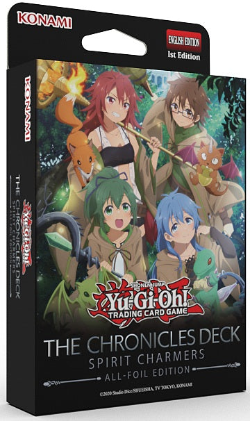 Yugioh The Chronicles Deck: Spirit Charmers (All-Foil Edition) - Miraj Trading