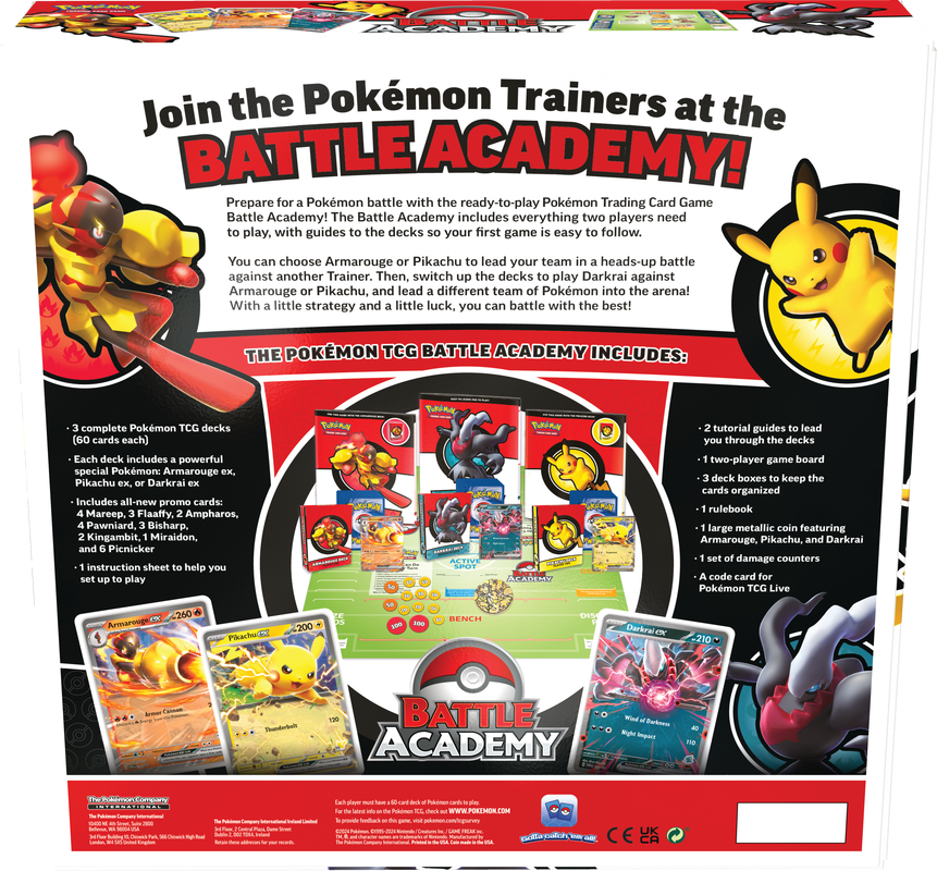 2024 Pokemon Battle Academy Game Box (Pre-Order) - Miraj Trading