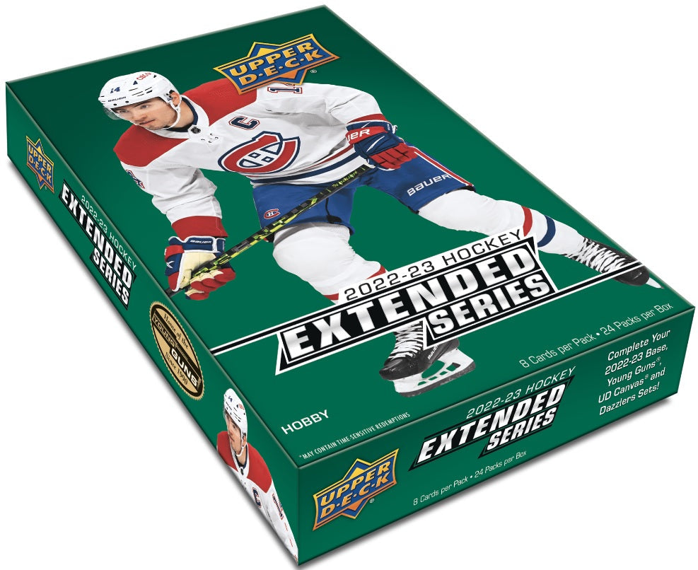 2022-23 Upper Deck Extended Series Hockey Hobby Master Case (Case of 12 Boxes) (Pre-Order) - Miraj Trading