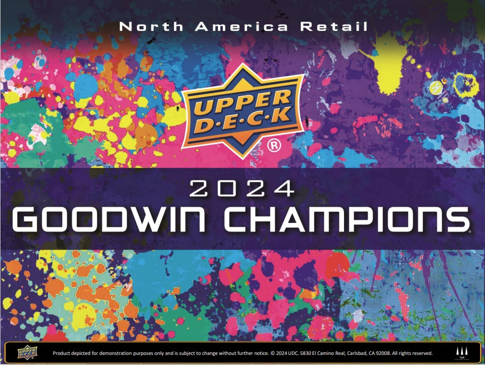 2024 Upper Deck Goodwin Champions Blaster Box (Pre-Order) - Miraj Trading