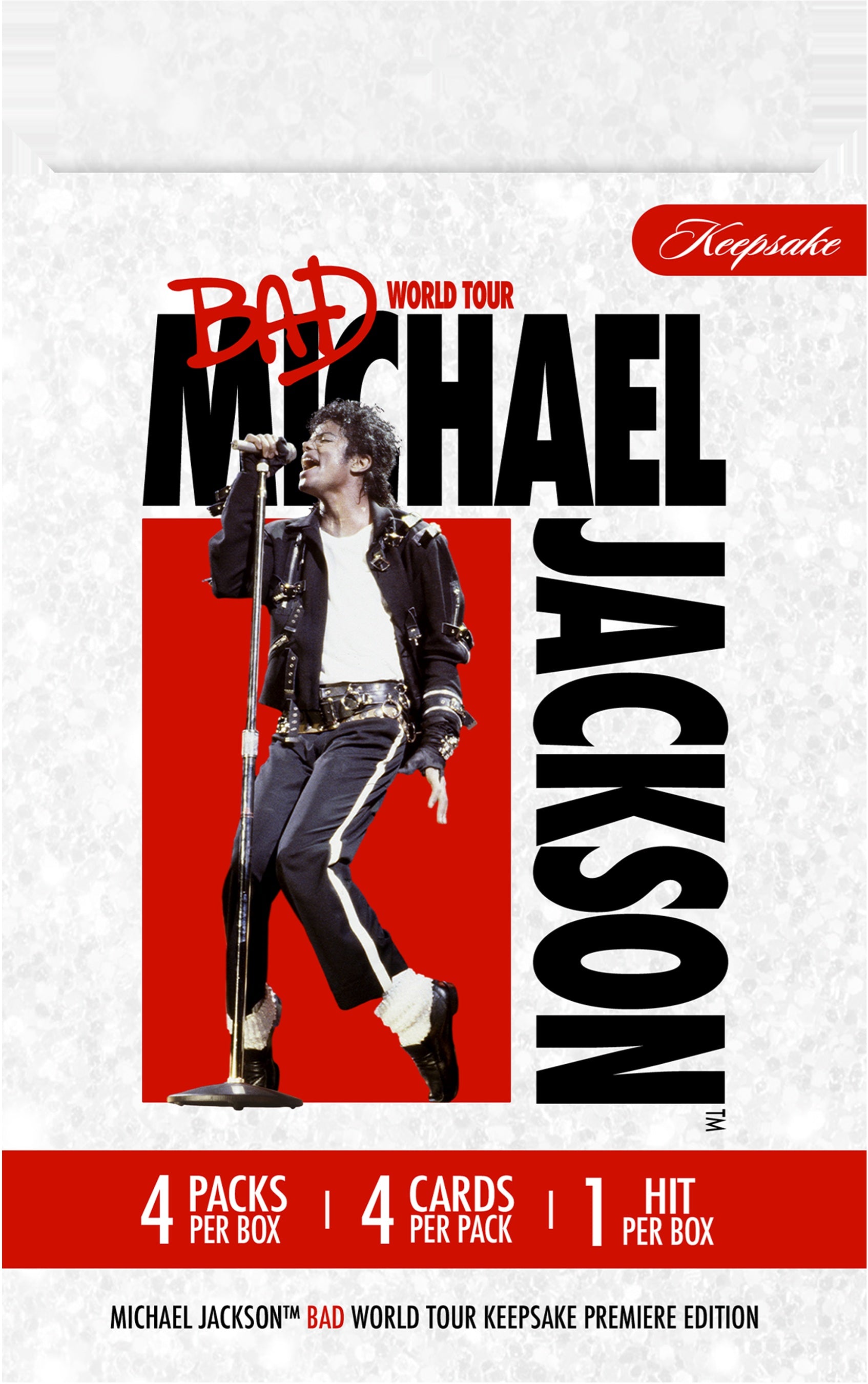 2026 Keepsake Michael Jackson Bad World Tour Holo Edition Mini Box (Pre-Order) - Miraj Trading