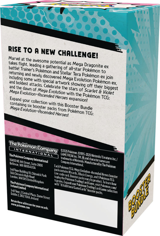 Pokemon Ascended Heroes Booster Bundle Box (Pre-Order)