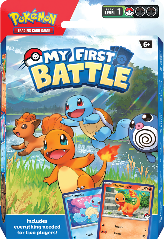 Pokemon - First Battle - Charmander and Squirtle (Pre-order) - Miraj Trading