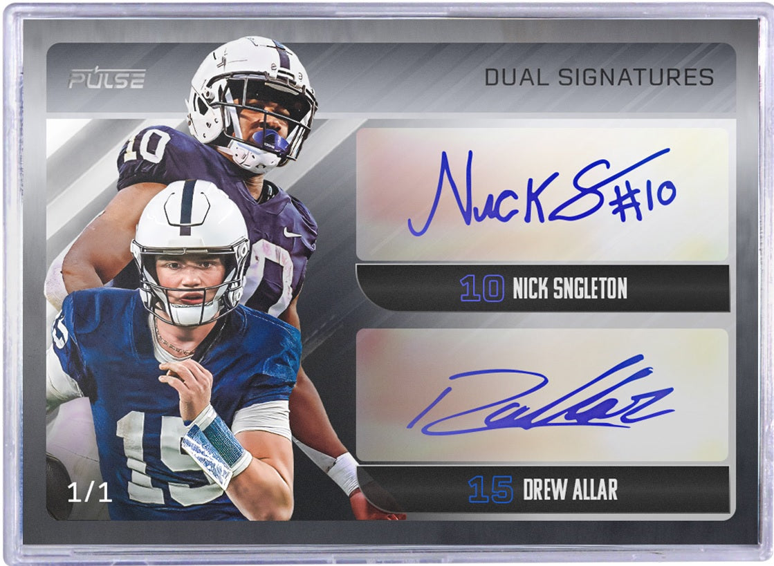 2025 Pulse Dual Signaturer Football Hobby Box (Pre-Order) - Miraj Trading
