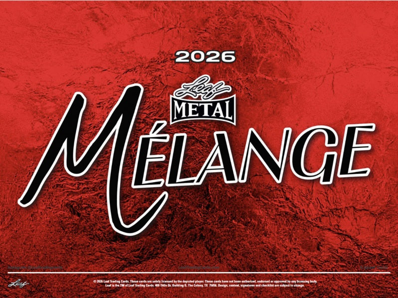 2026 Leaf Meat Melange Hobby Box (Pre-Order) - Miraj Trading
